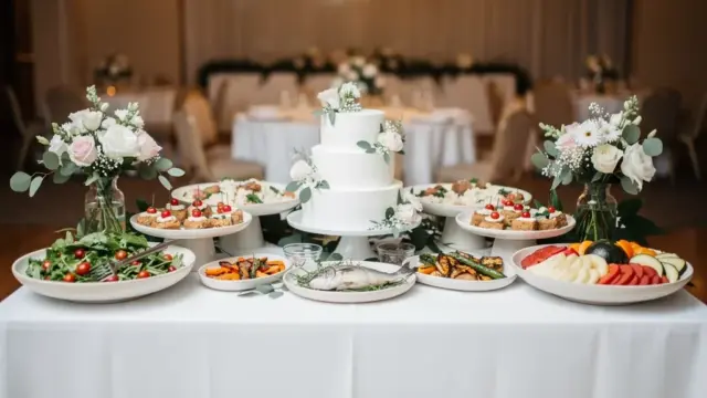 Illustration zum Thema Catering Hochzeit