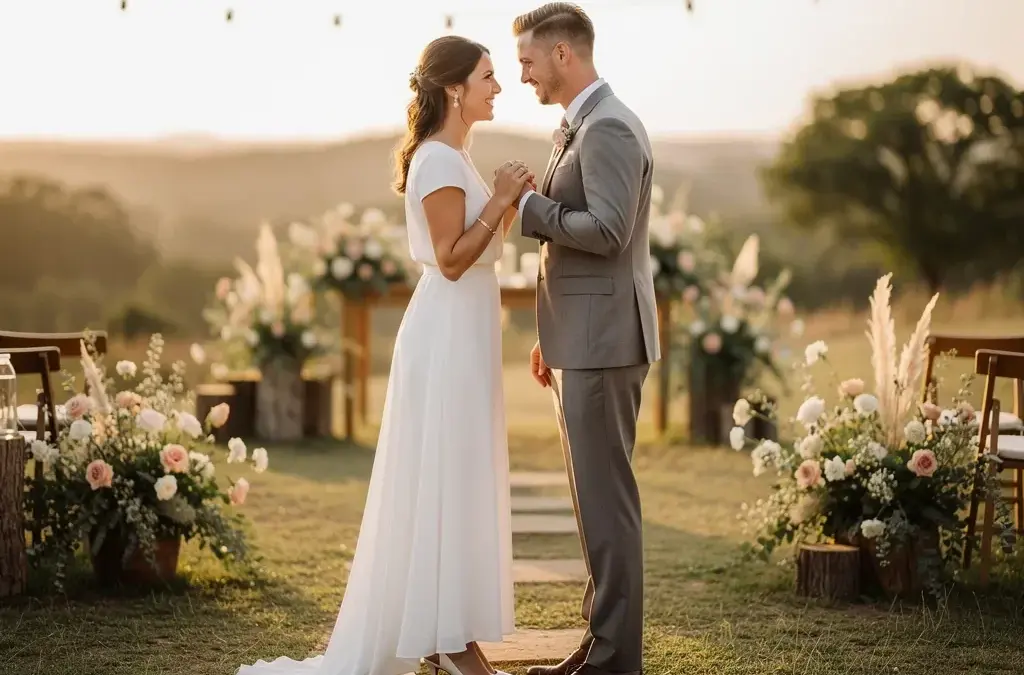 Brautpaar während der Hochzeitsplanung: Erfahrungen und Emotionen zur Eheschließung