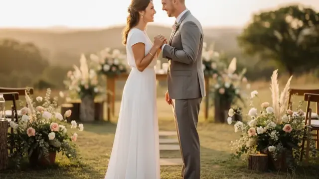 Brautpaar während der Hochzeitsplanung: Erfahrungen und Emotionen zur Eheschließung