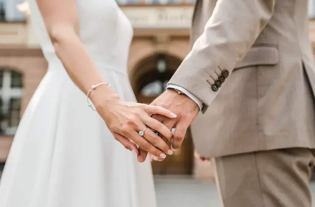 Illustration zum Thema Heiraten in Deutschland
