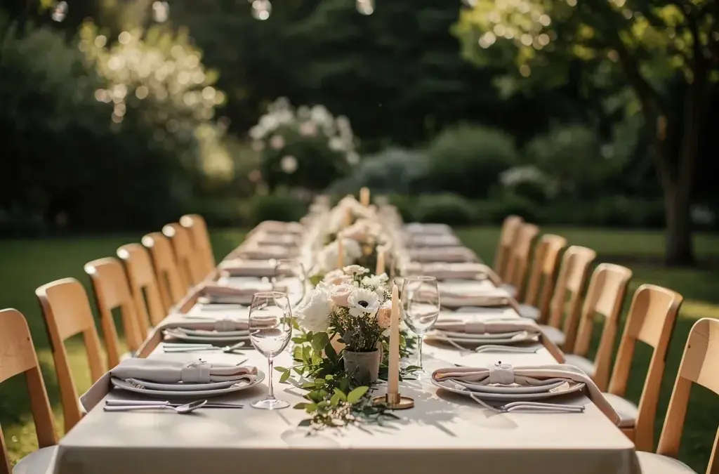 Sitzplan für eine spontane Hochzeit schnell und effektiv gestalten