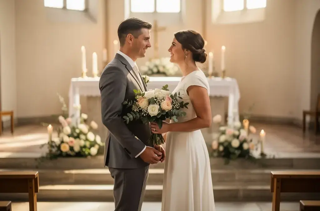 Spontan in der Kirche heiraten flexibel und modern für Paare