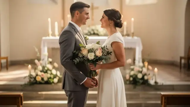 Spontan in der Kirche heiraten flexibel und modern für Paare