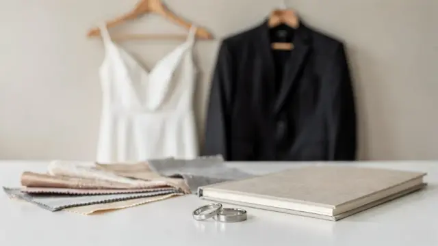 Brautkleid, Anzug und Trauringe für die Hochzeit günstig planen